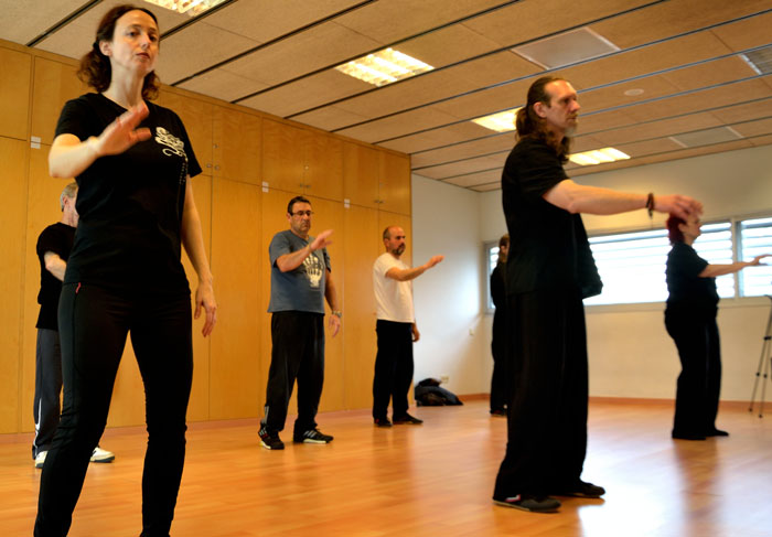 Foto del 1er Taller de Hun Yuan Tai Chi